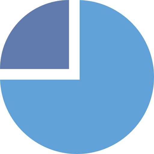 Pie chart icon