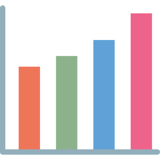 Bar graph icon