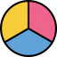 Pie chart icon 64x64