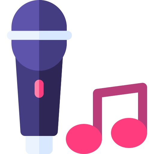 Singing icon