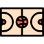 Basketball court icon 64x64