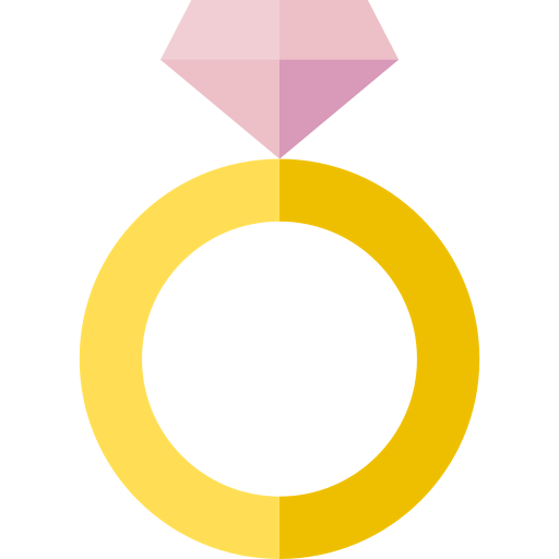 Diamond ring icon