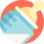 Milk bottle icon 64x64