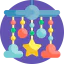 Crib toy icon 64x64