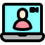 Video chat icon 64x64