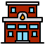 Fire station 图标 64x64