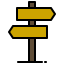 Street sign icon 64x64