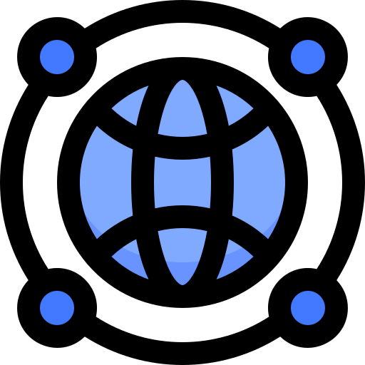 Global network icon
