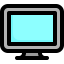 Tv monitor ícono 64x64