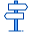 Street sign icon 64x64