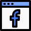 Facebook icon 64x64