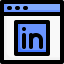 Linkedin icon 64x64