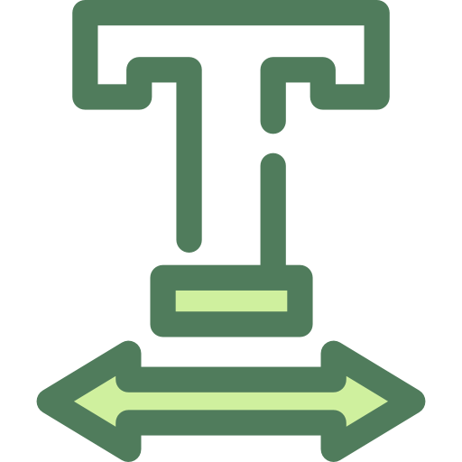 Text width icon