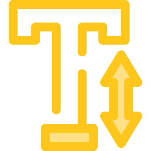 Text height icon