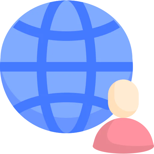 Global network icon