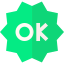 Ok biểu tượng 64x64
