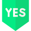 Yes Symbol 64x64