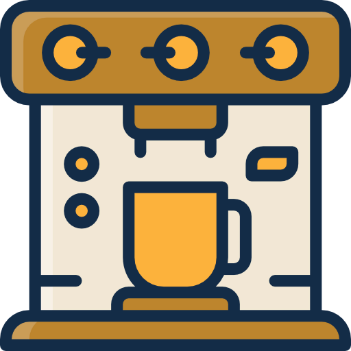 Coffee machine icon