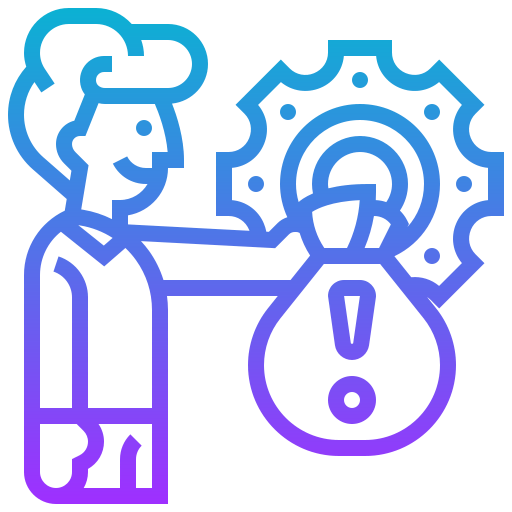 Corruption icon