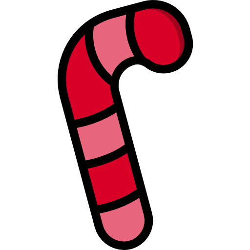 Candy cane icon