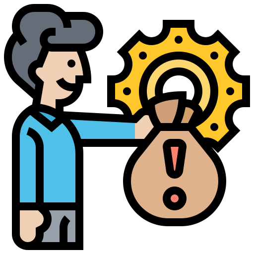 Corruption icon