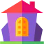 Haunted house icon 64x64