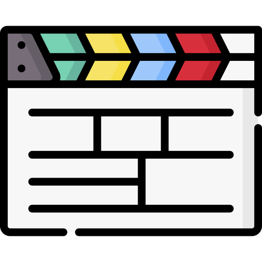Clapperboard icon