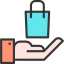Shopping bag icon 64x64