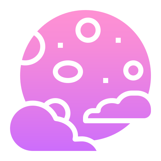 Moon phase icon