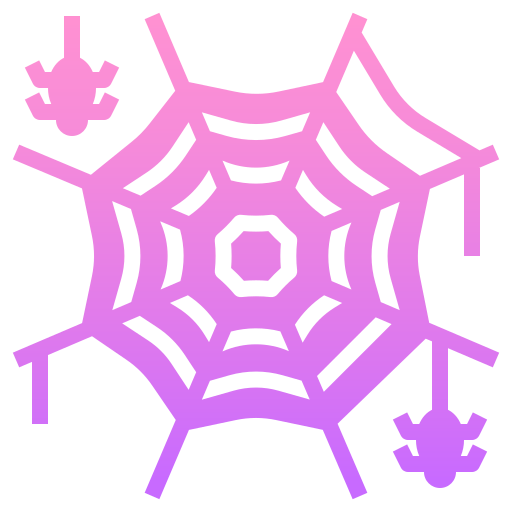 Spider web icon