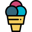 Ice cream cornet Symbol 64x64
