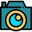 Photo camera icon 64x64