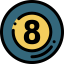 Eight ball icône 64x64