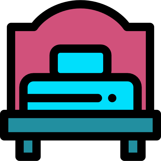 Single bed icon