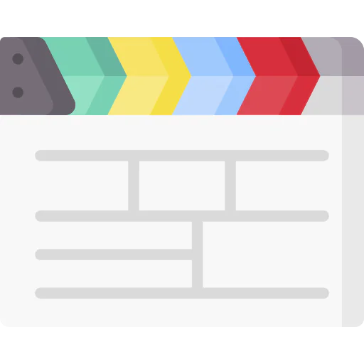 Clapperboard icon