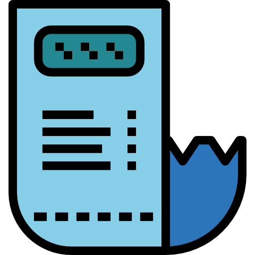Receipt icon