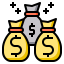 Money bag icon 64x64
