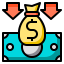 Cash flow icon 64x64