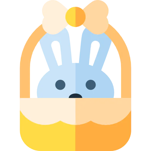 Easter bunny icon