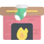 Fireplace icon 64x64