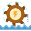 Hydro power icon 64x64