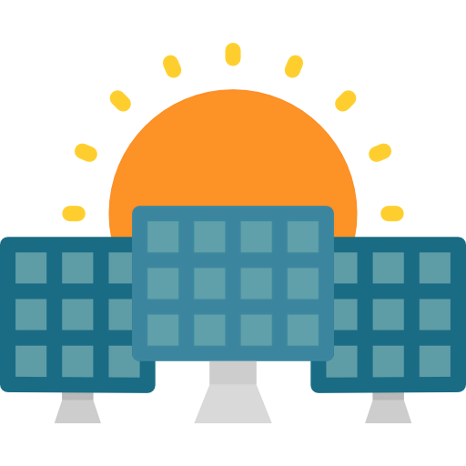 Solar panel icon