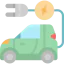 Electric car icon 64x64