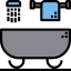 Bathtub icon 64x64