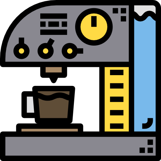Coffee machine icon