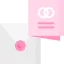 Wedding invitation icon 64x64