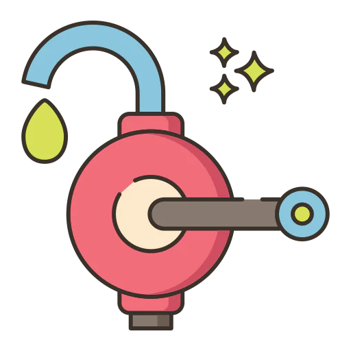 Hand pump icon