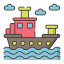 Oil tanker icon 64x64