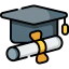 Graduation icon 64x64