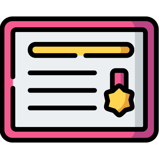 Certificate icon